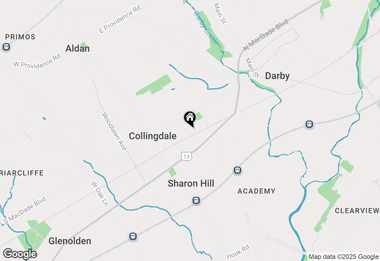 Map of 19 Jackson Avenue #SUITE A, Darby, PA 19023