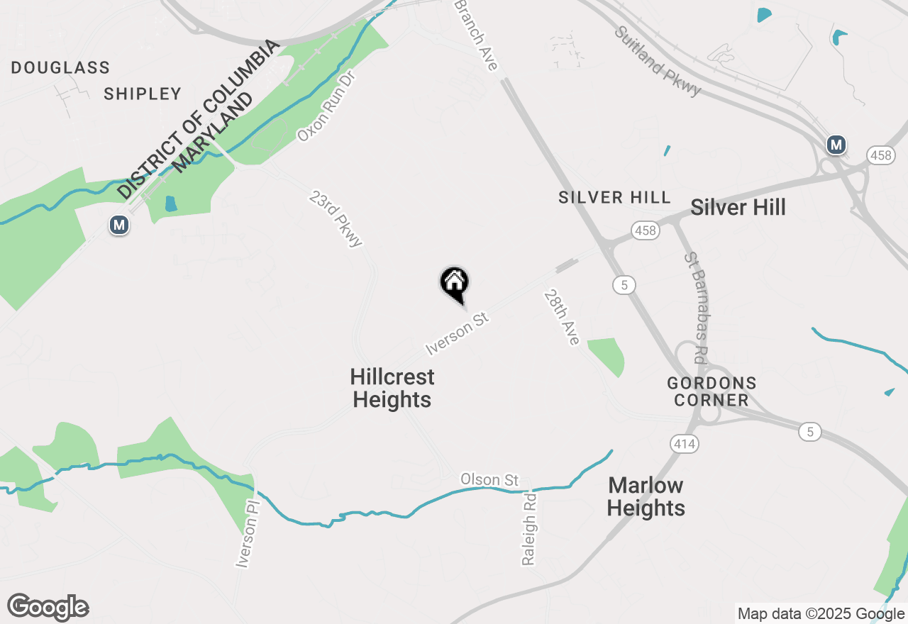 Map of 2437 Colebrook Drive Colebrooke Drive, Temple Hills, MD 20748