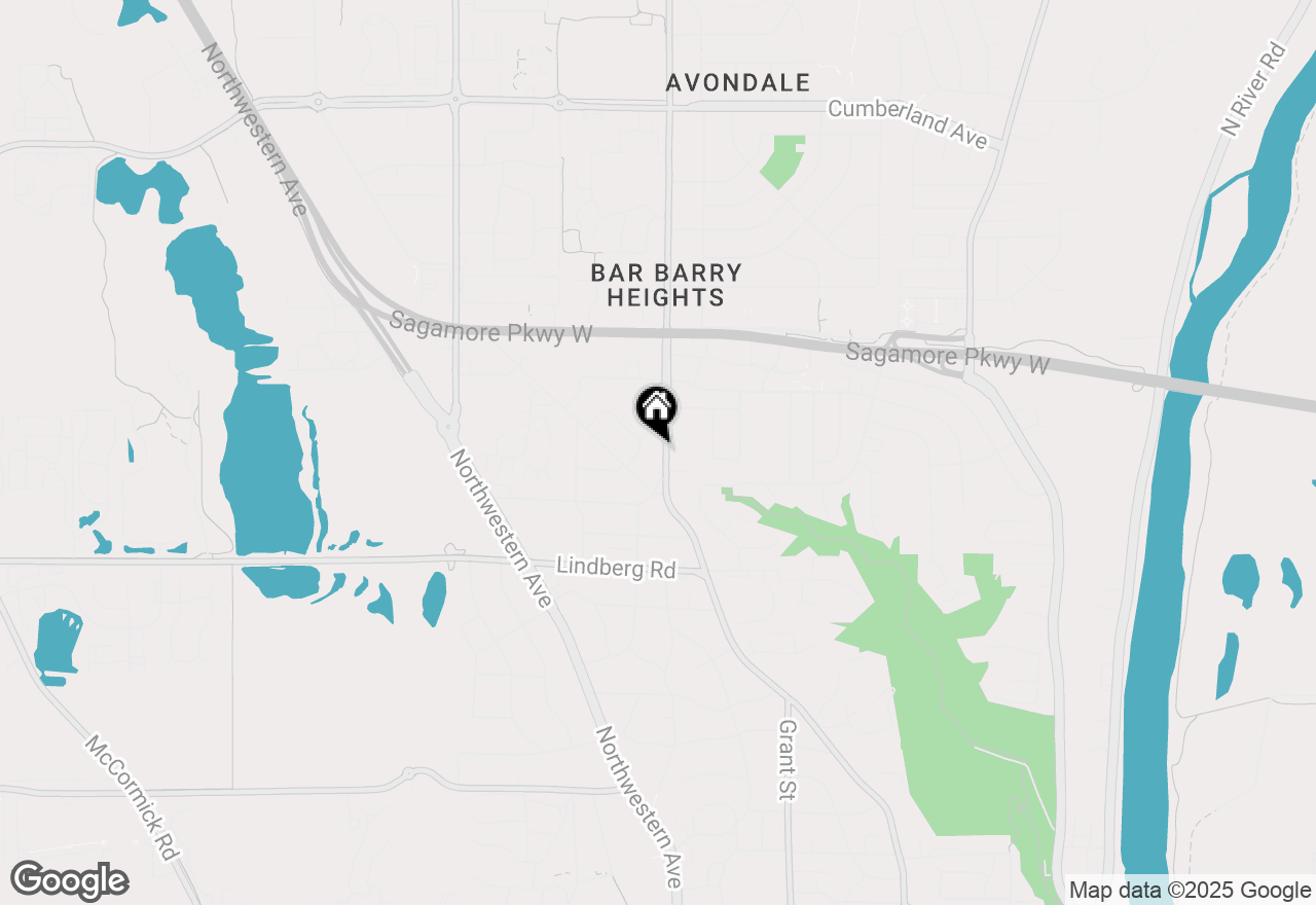 Map of 2117 N Salisbury Street, West Lafayette, IN 47906