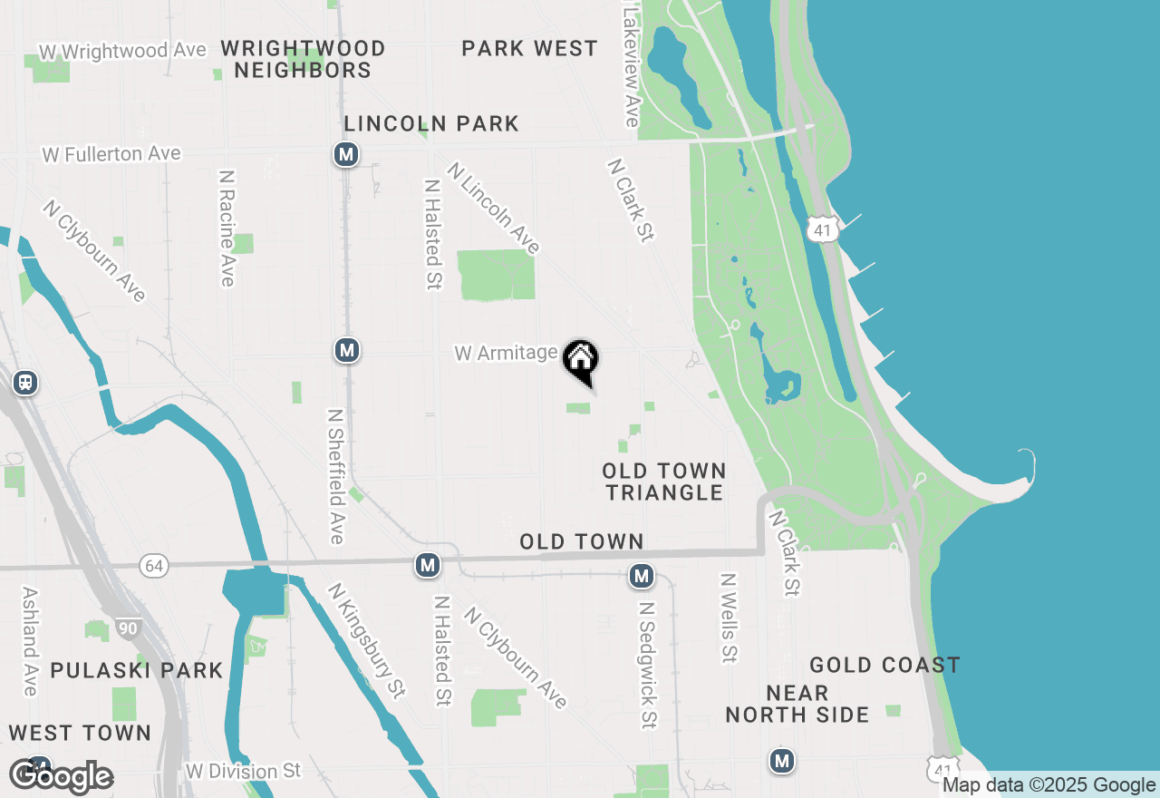 Map of 506 W Wisconsin Street, Chicago, IL 60614