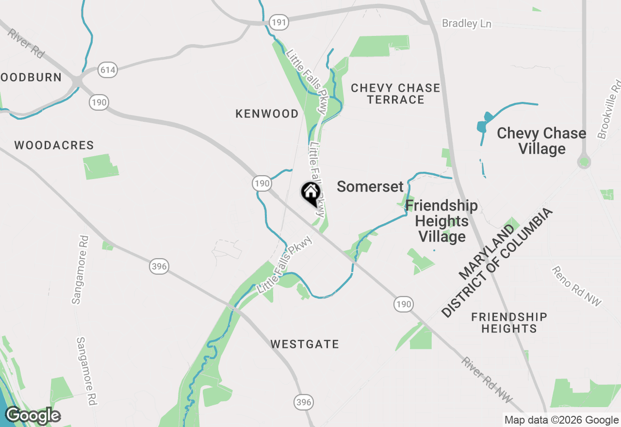 Map of 5101 River Road #1703, Bethesda, MD 20816
