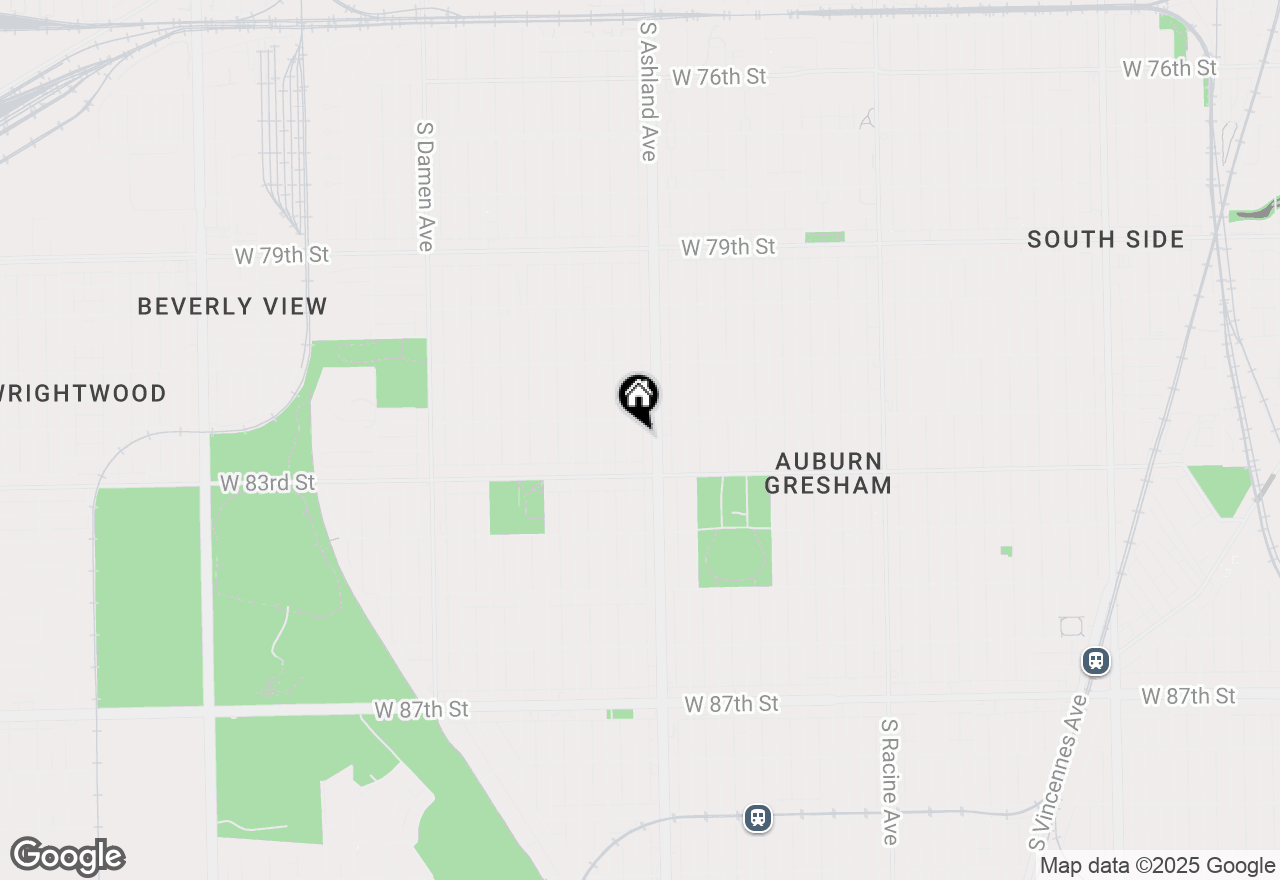 Map of 8217 S Marshfield Avenue, Chicago, IL 60620