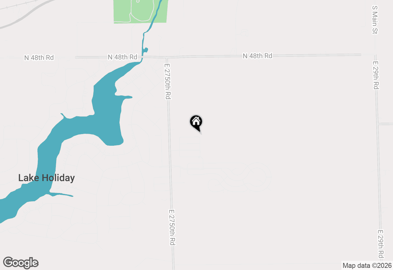 Map of 31 Poplar Drive, Sandwich, IL 60548