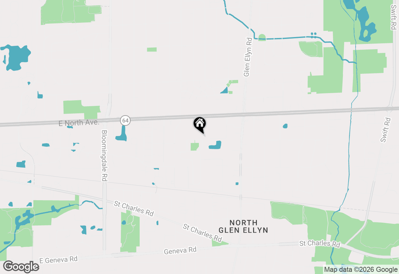 Map of 440 Coventry Circle, Glendale Heights, IL 60139