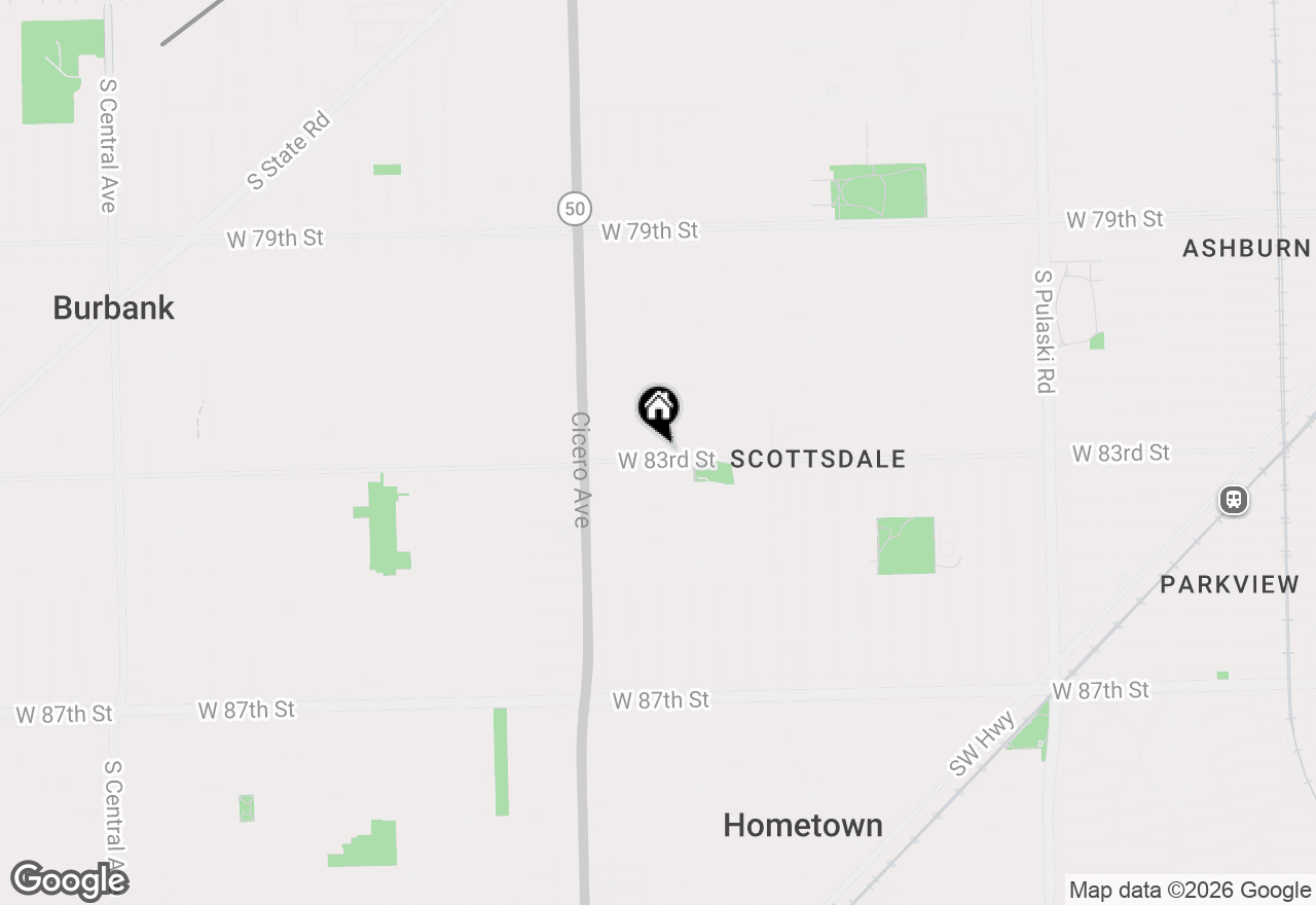 Map of 4680 W 83rd Street, Chicago, IL 60652