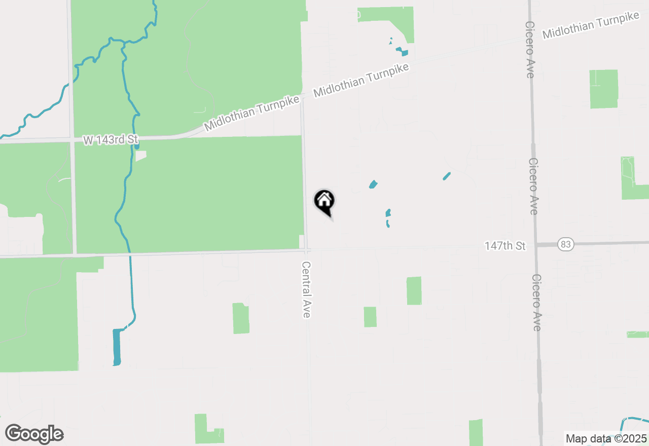 Map of 14515 Central Court #G3, Oak Forest, IL 60452