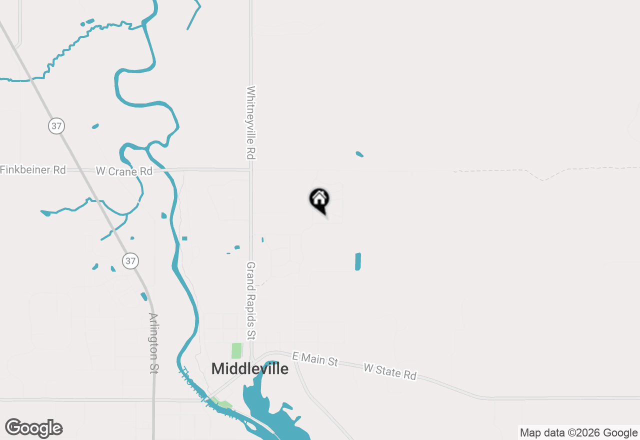 Map of 898 Millwood Trail, Middleville, MI 49333