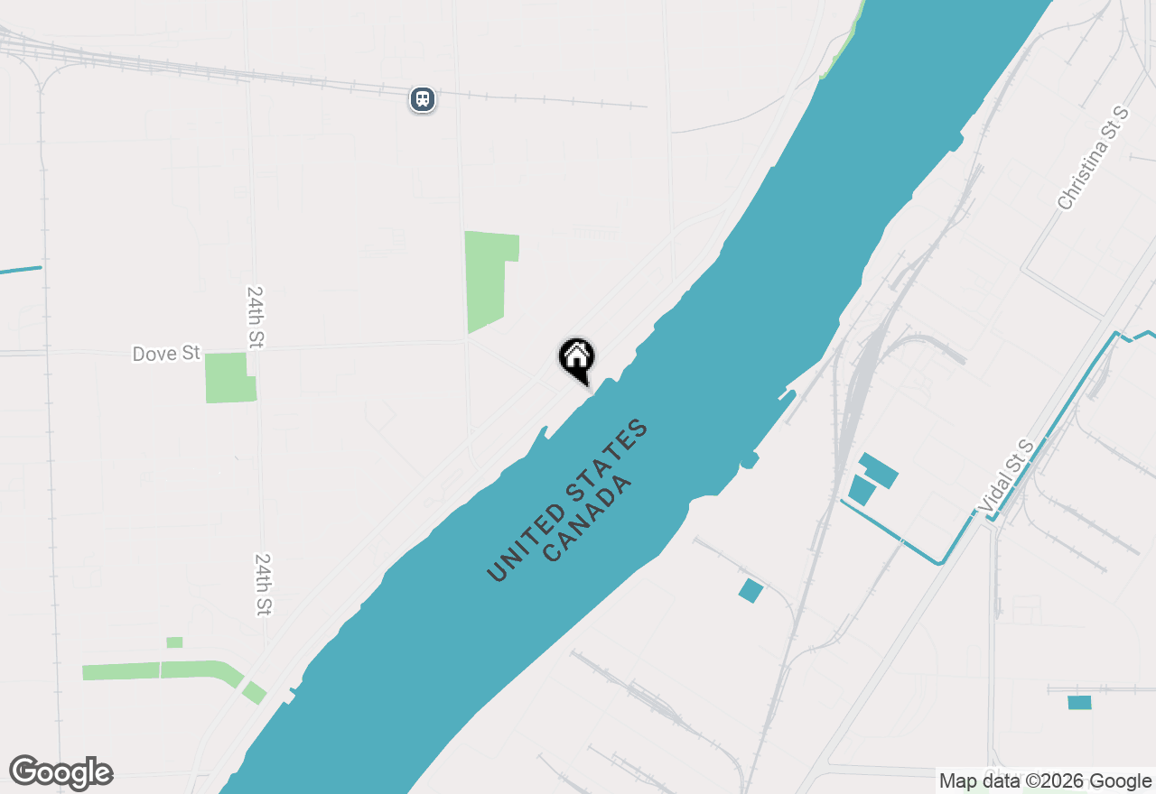 Map of 2894 Military Street, Port Huron, MI 48060