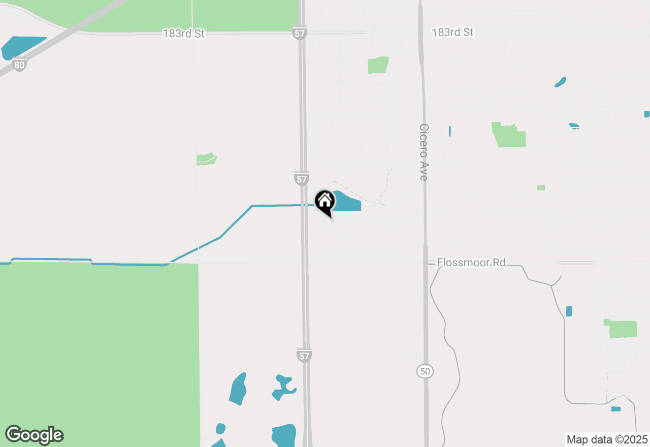 Map of 5131 190th Street, Country Club Hills, IL 60478