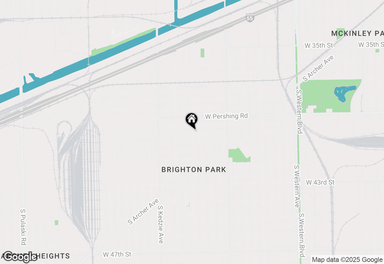 Map of 3000 W 40th Street #1N, Chicago, IL 60632