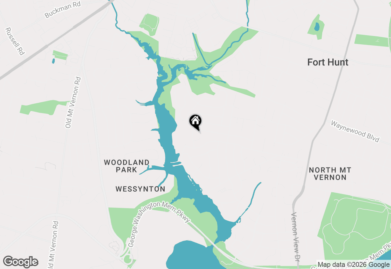 Map of 2613 Culpeper Road, Alexandria, VA 22308