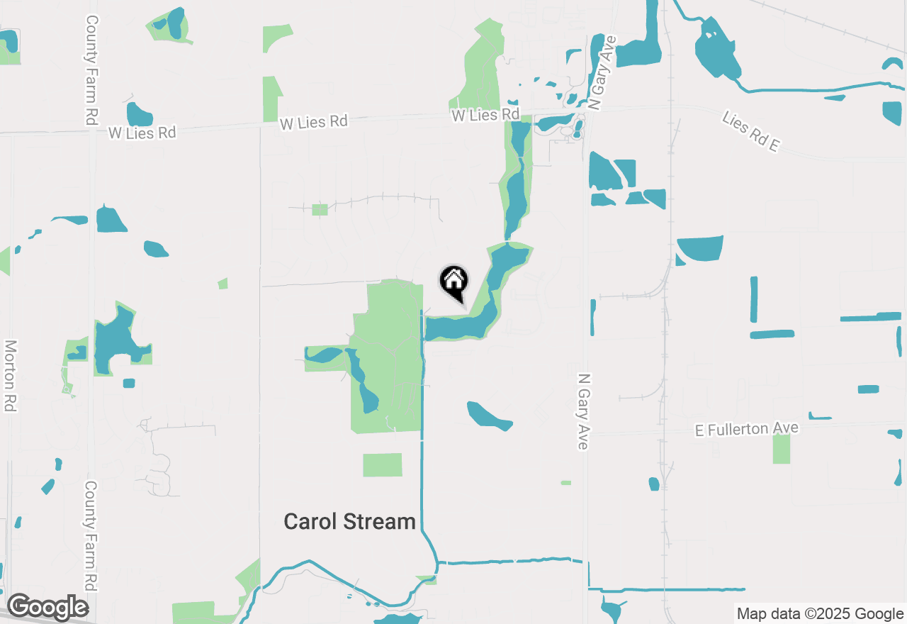 Map of 723 Daybreak Lane #723, Carol Stream, IL 60188
