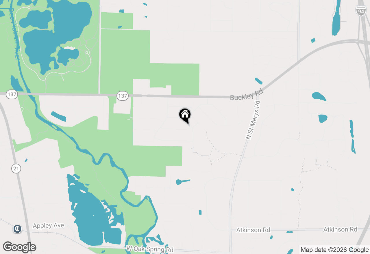 Map of 15352 W Cherrywood Lane, Libertyville, IL 60048