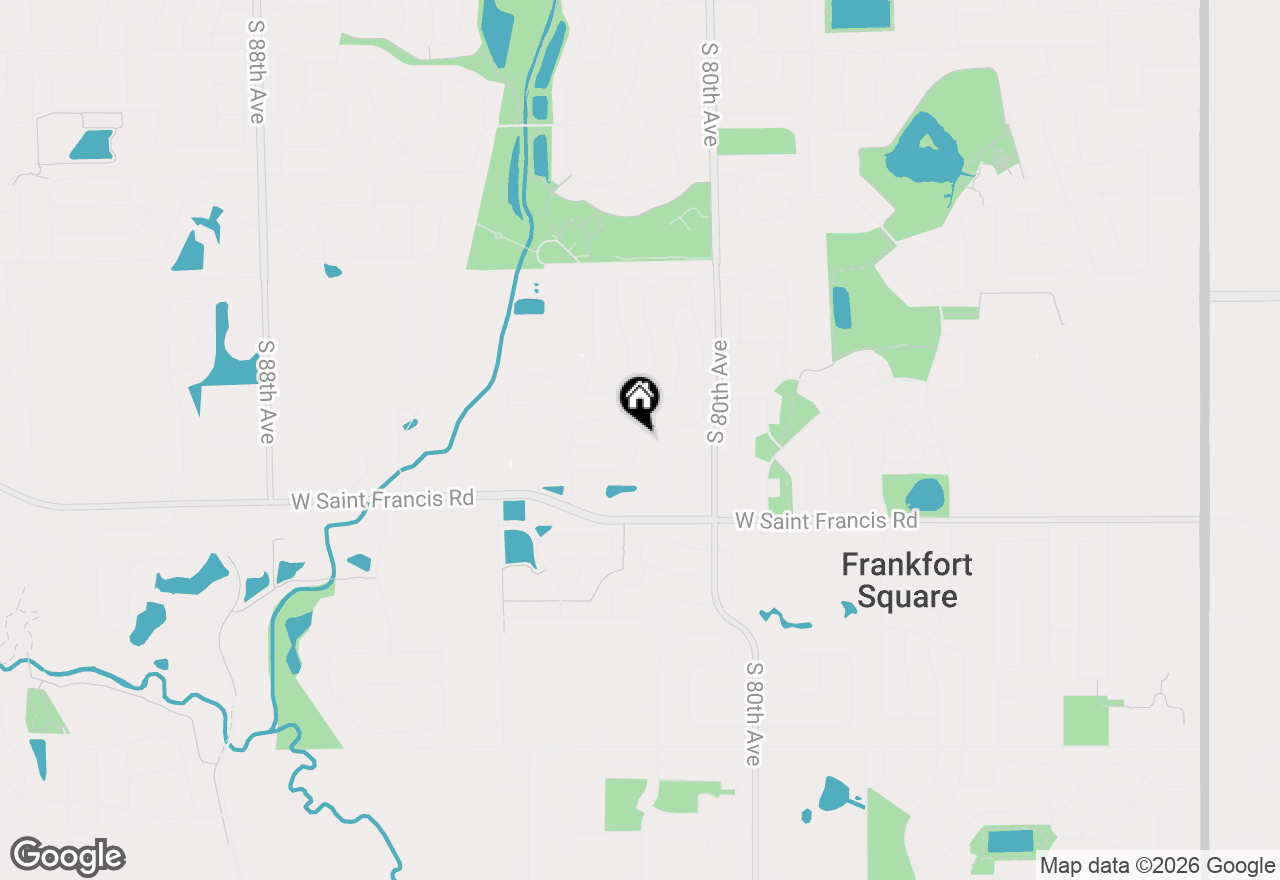 Map of 8125 W Norwood Drive, Frankfort, IL 60423