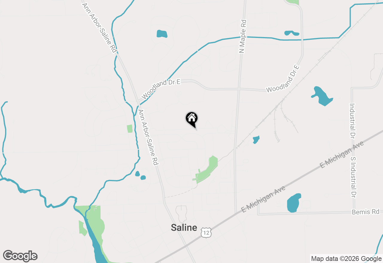 Map of 241 Nichols Drive, Saline, MI 48176