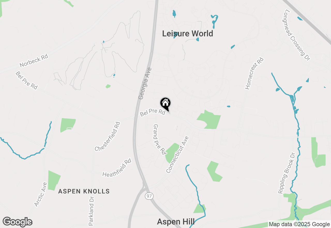 Map of 3772 Bel Pre Road #10, Silver Spring, MD 20906