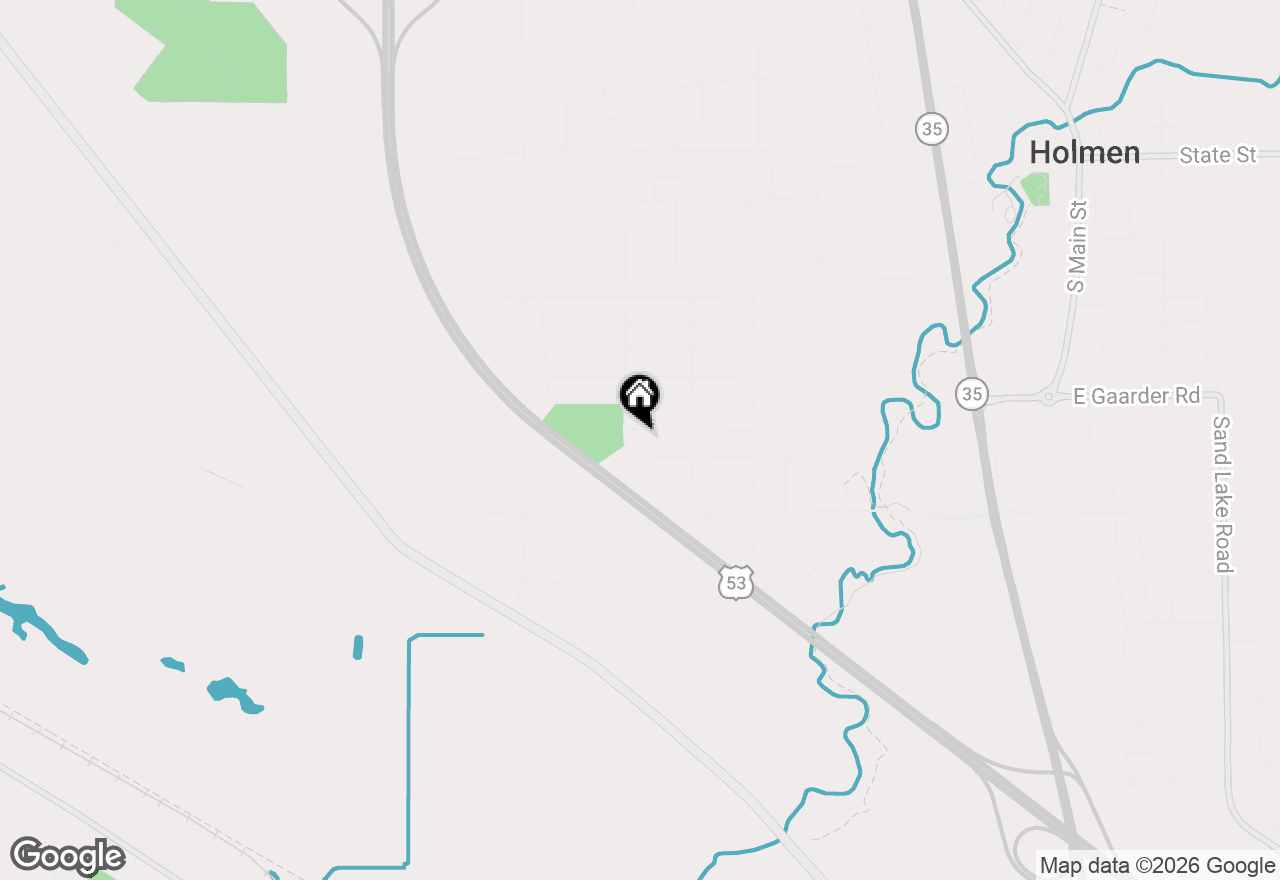 Map of 912 Silver Dr, Holmen, WI 54636