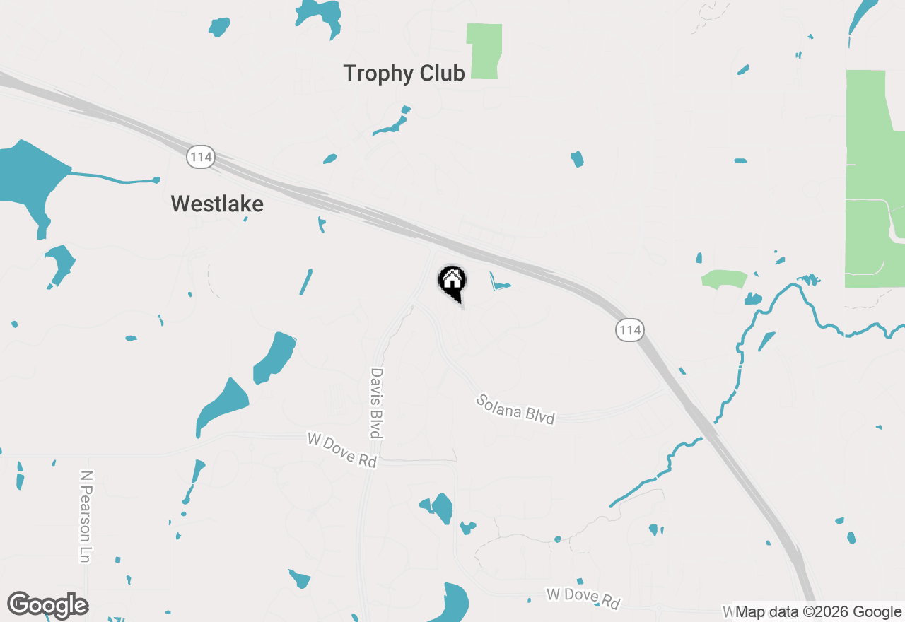 Map of 34 Catalonia Drive, Westlake, TX 76262