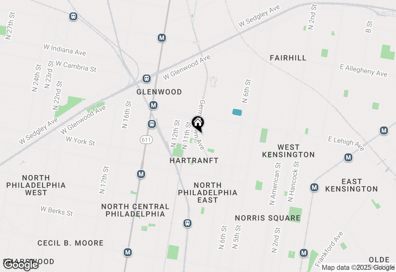 Map of 2549 Germantown Avenue, Philadelphia, PA 19133