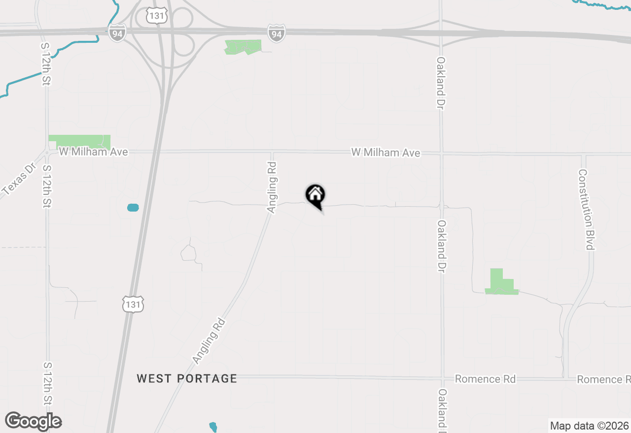 Map of 6290 Liteolier Street, Portage, MI 49024