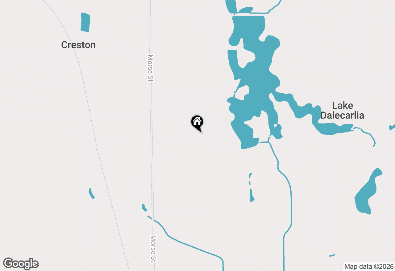 Map of 15944 Stevenson Street, Lowell, IN 46356