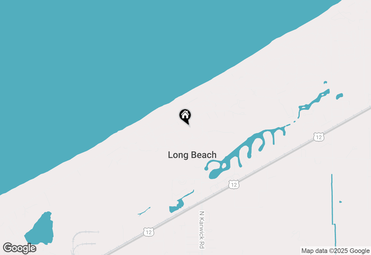 Map of 2032 Juneway Drive, Long Beach, IN 46360