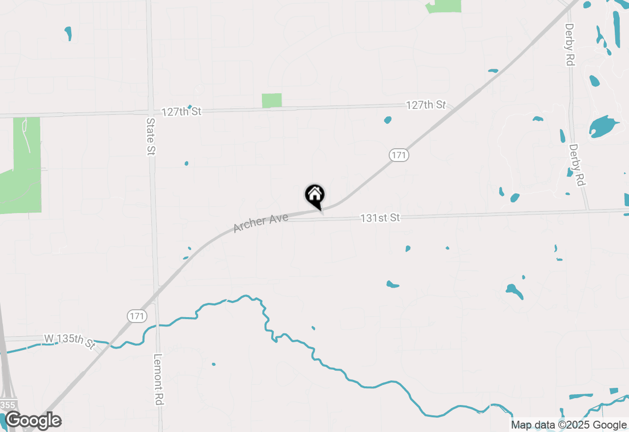 Map of 15005 131st Street, Lemont, IL 60439