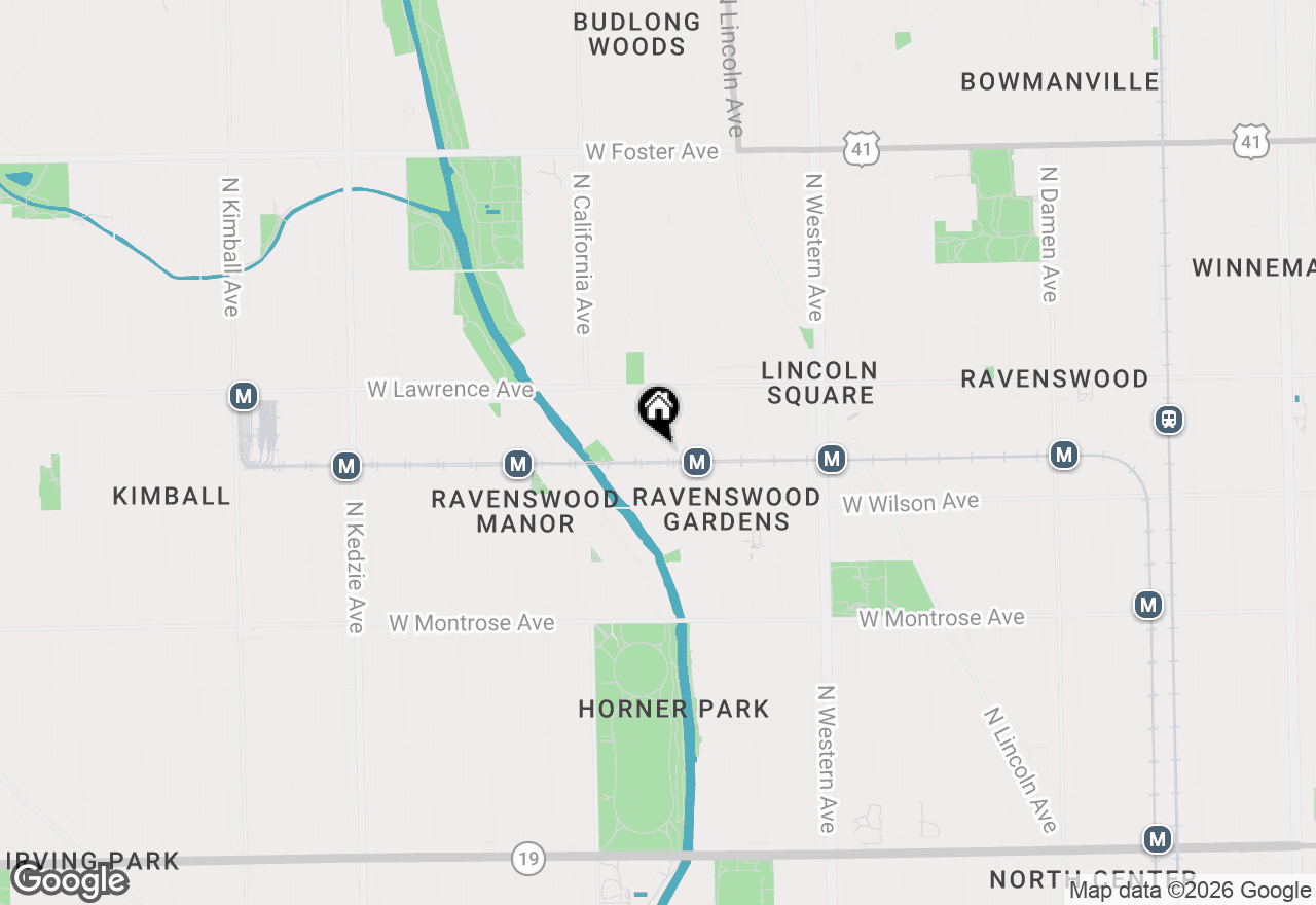 Map of 2649 W Leland Avenue, Chicago, IL 60625