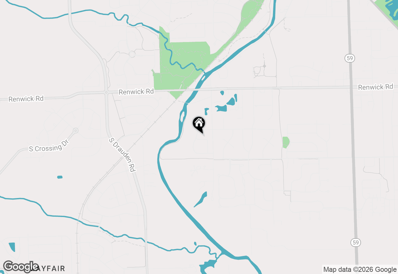 Map of (Address confidential), Plainfield, Illinois 60586