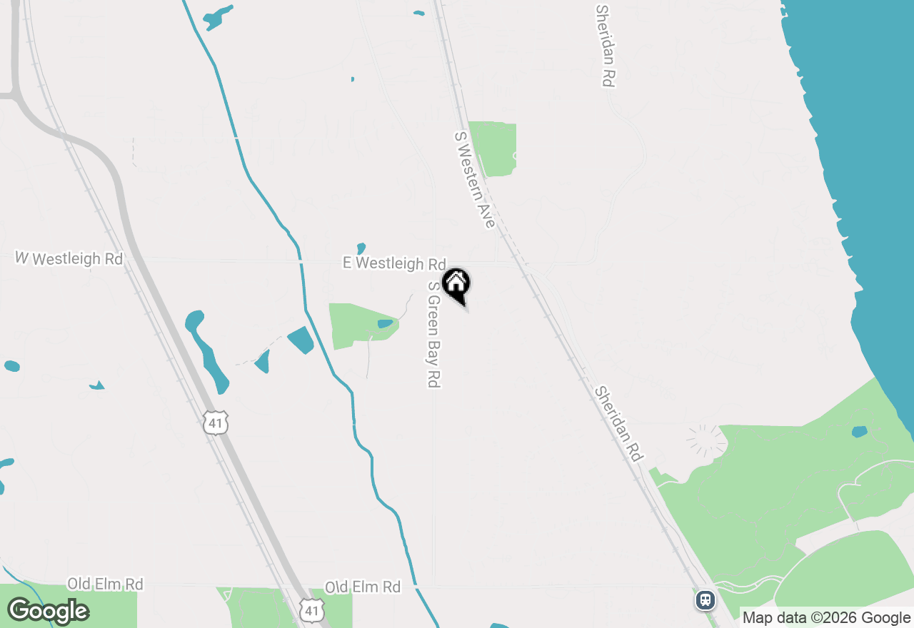 Map of 524 Forest Hill Road, Lake Forest, IL 60045