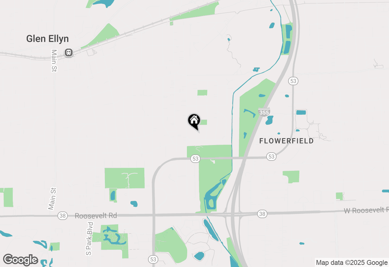 Map of 234 Cumnor Avenue, Glen Ellyn, IL 60137