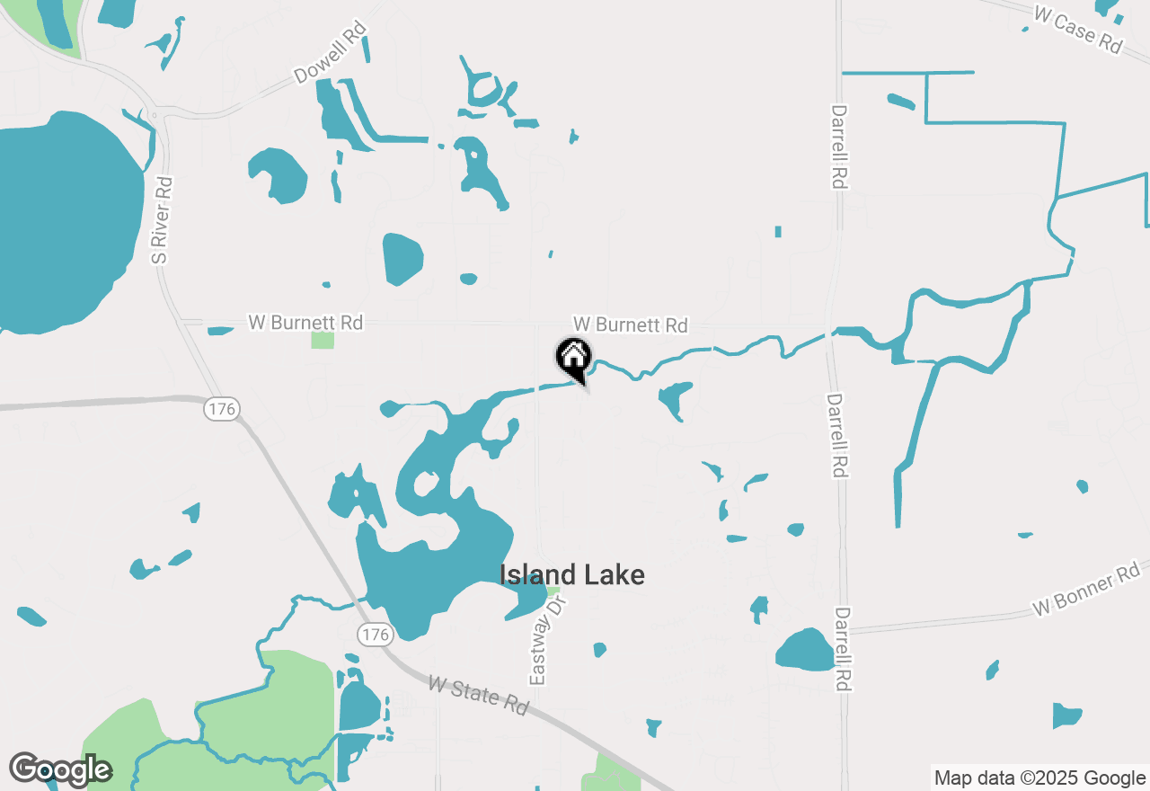 Map of 406 Channel Drive, Island Lake, IL 60042