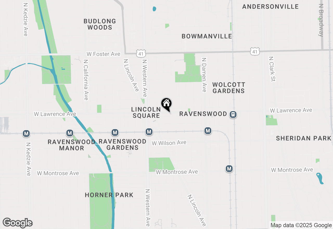 Map of 2235 W Lawrence Avenue #3, Chicago, IL 60625