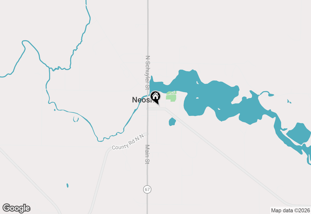 Map of 138 E Lehman St, Neosho, WI 53059