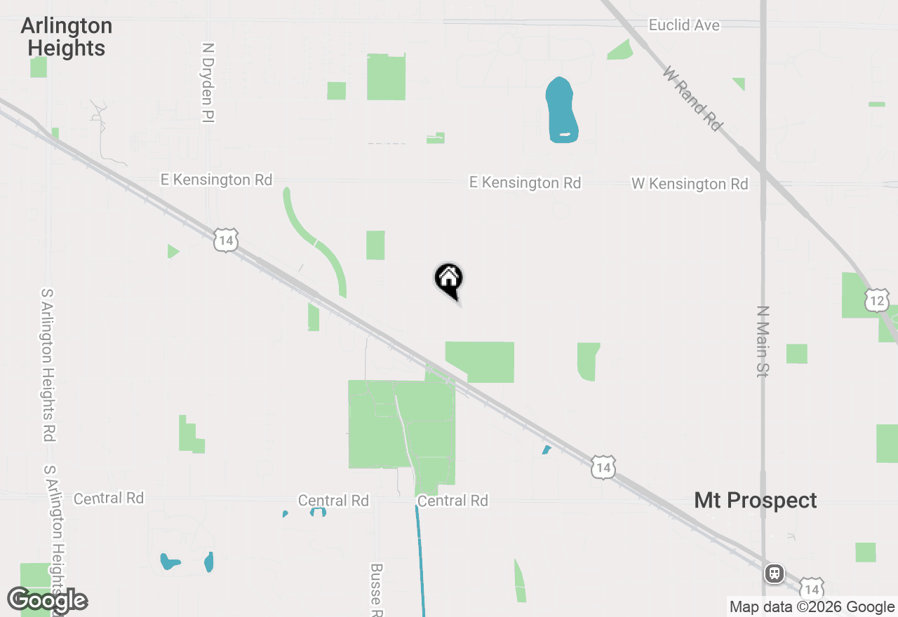 Map of 507 S Waterman Avenue, Arlington Heights, IL 60004