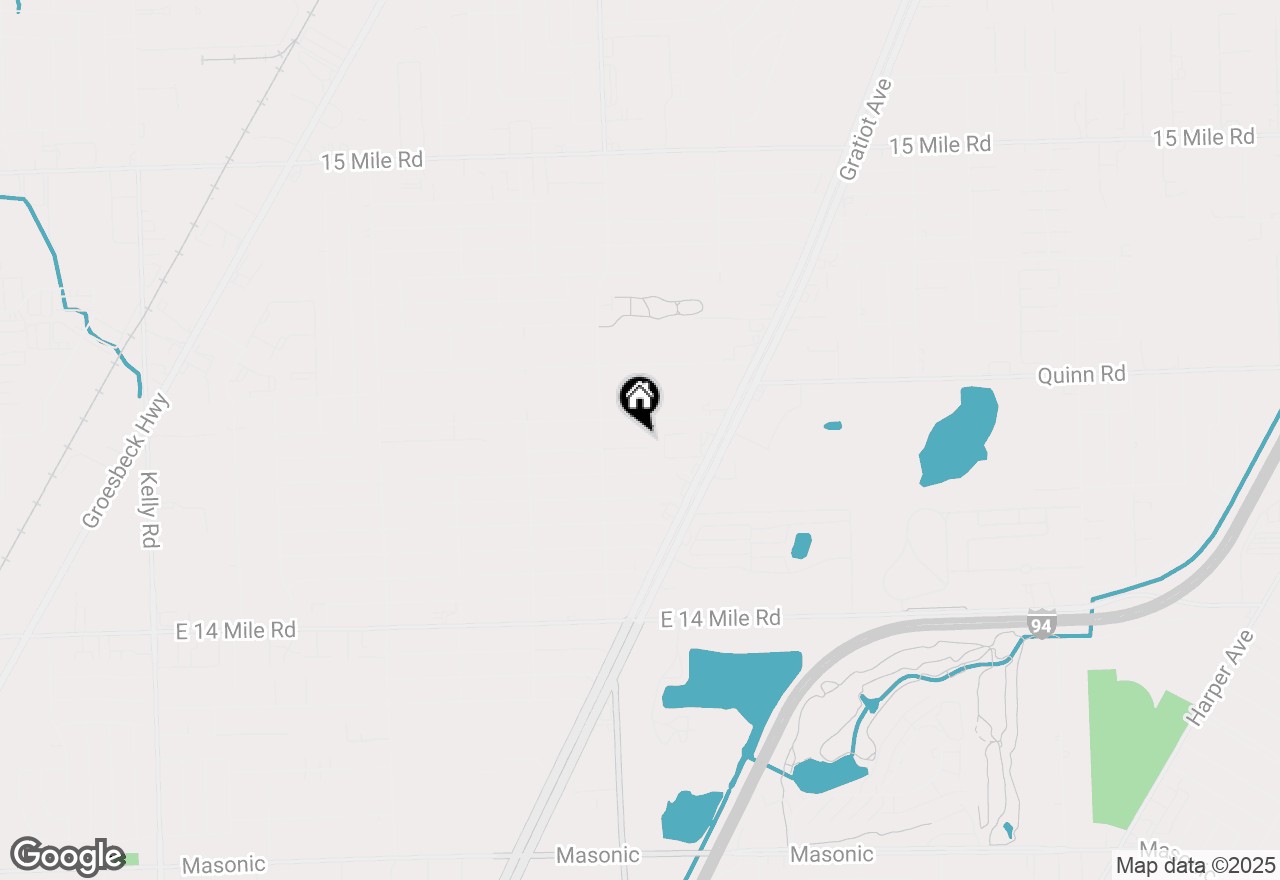 Map of 20851 Elm Forest Court, Clinton Township, MI 48035