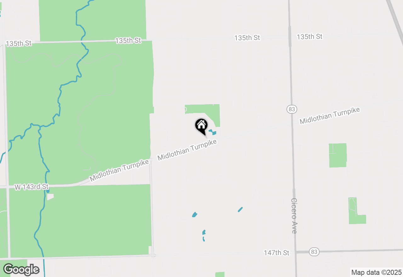 Map of 14013 James Drive #504, Crestwood, IL 60418