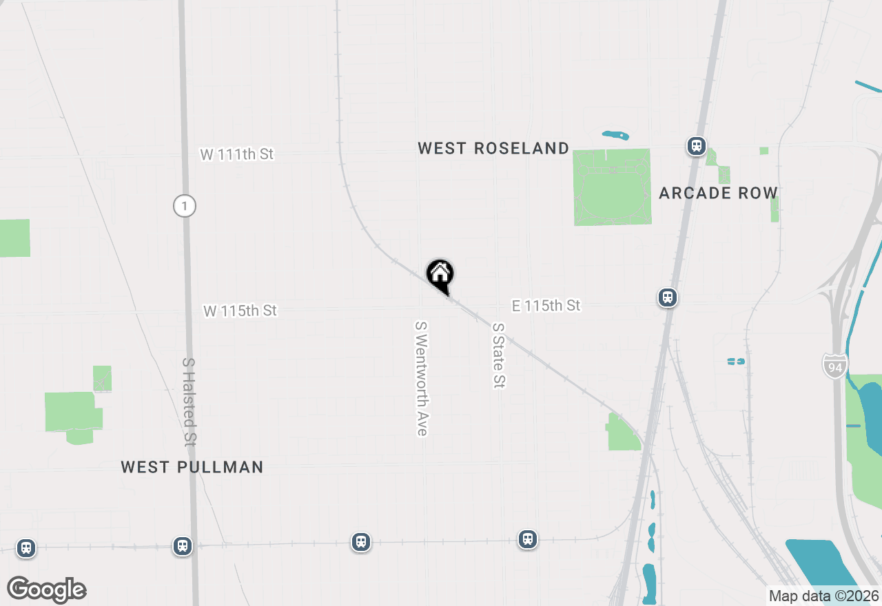 Map of 120 W 115th Street, Chicago, IL 60628
