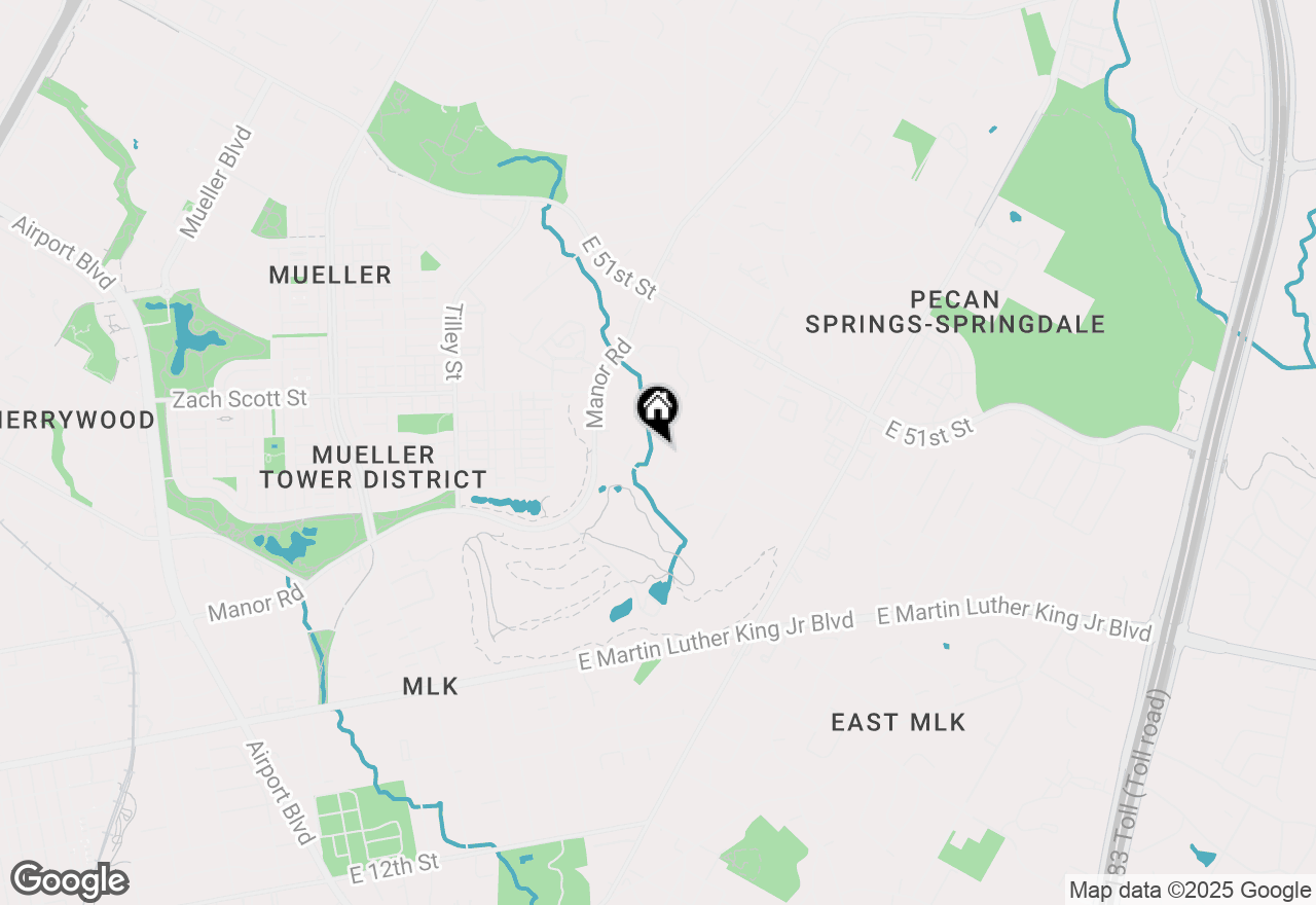 Map of 4608 Windy Brook Dr #B, Austin, TX 78723