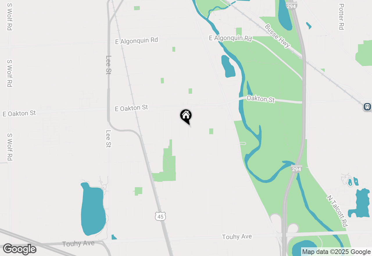 Map of 1735 Linden Street, Des Plaines, IL 60018