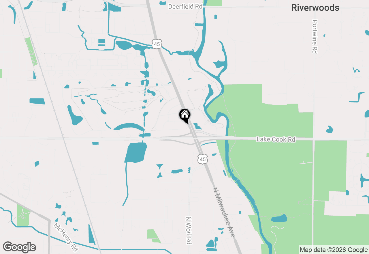 Map of 6 Linden Avenue, Buffalo Grove, IL 60089