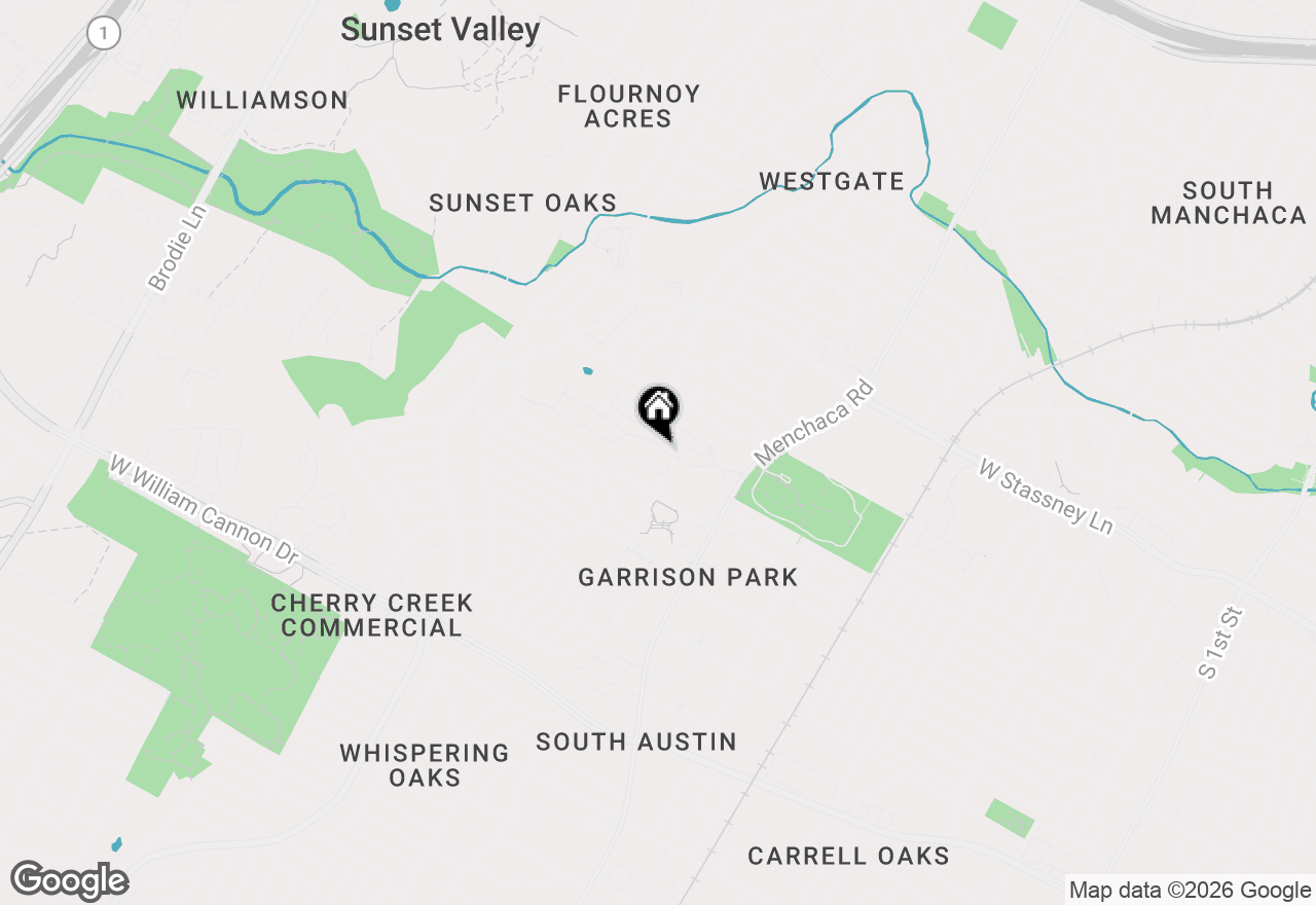 Map of 2121 Amur Dr, Austin, TX 78745