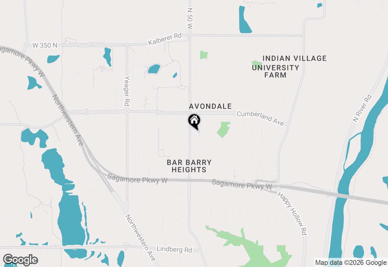 Map of 912 Essex Street, West Lafayette, IN 47906