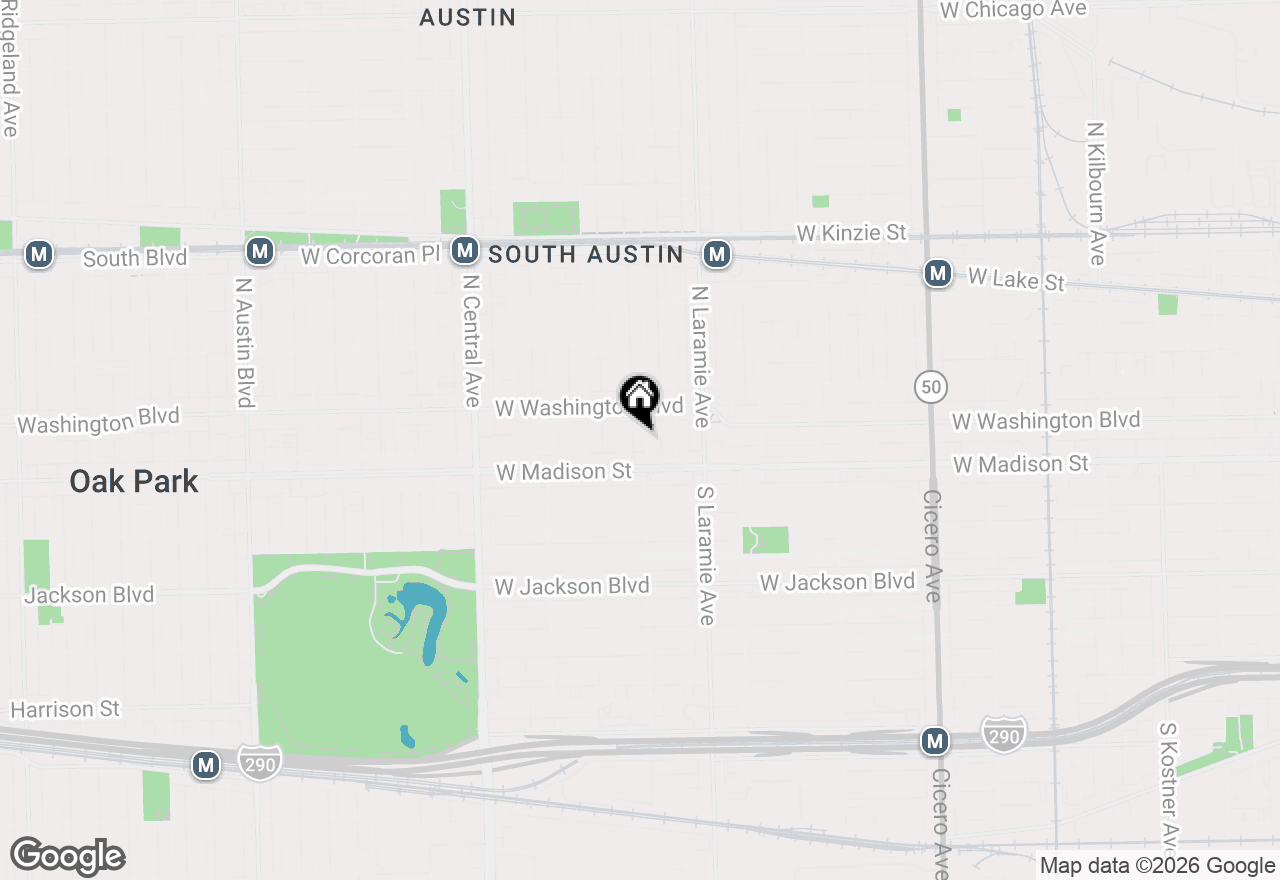 Map of 28 N Lockwood Avenue, Chicago, IL 60644