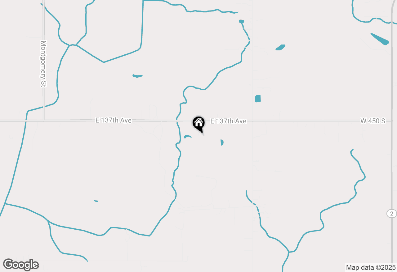 Map of 8951 E 137th Avenue, Hebron, IN 46341