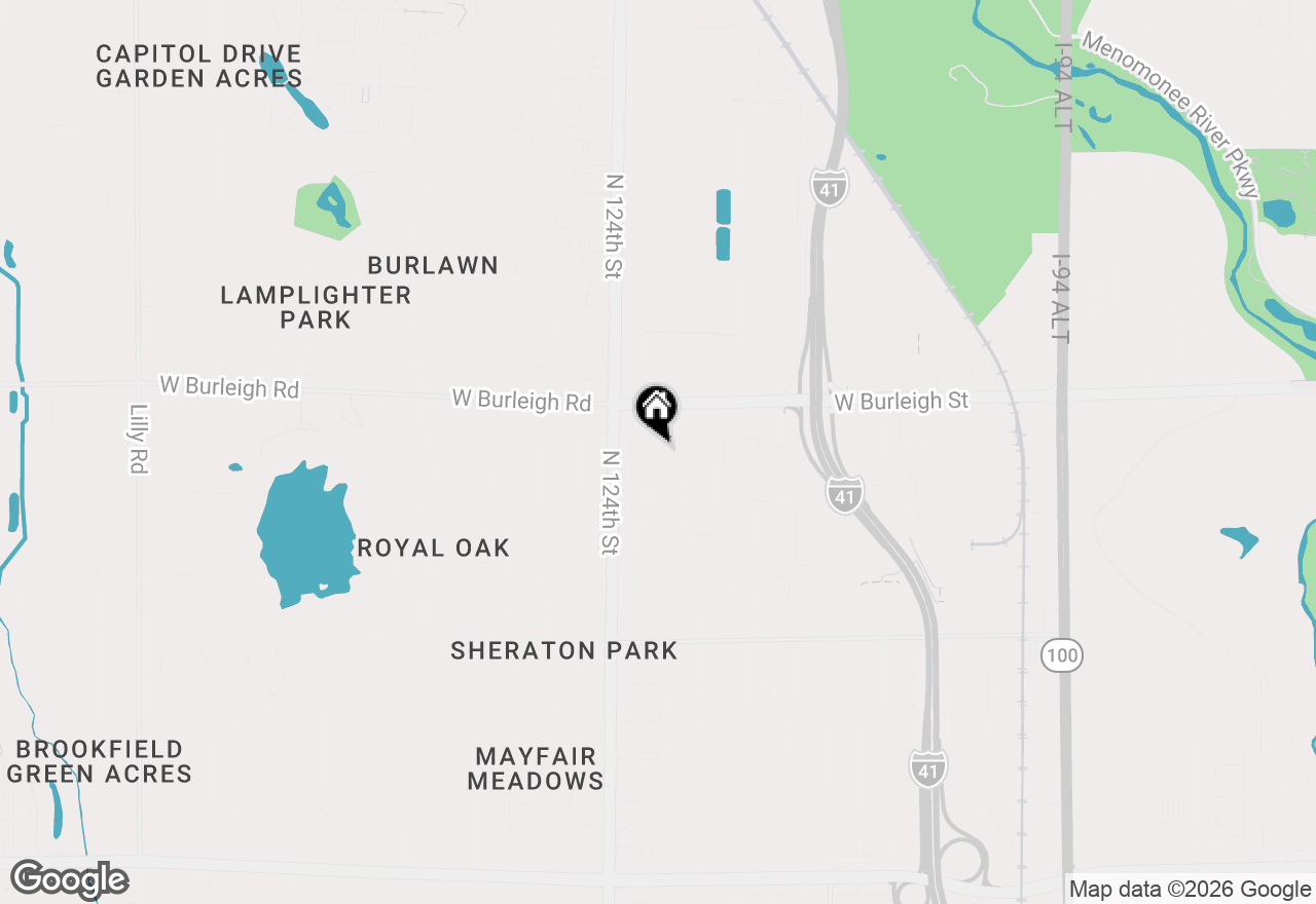 Map of 12130 W Chambers St, Wauwatosa, WI 53222
