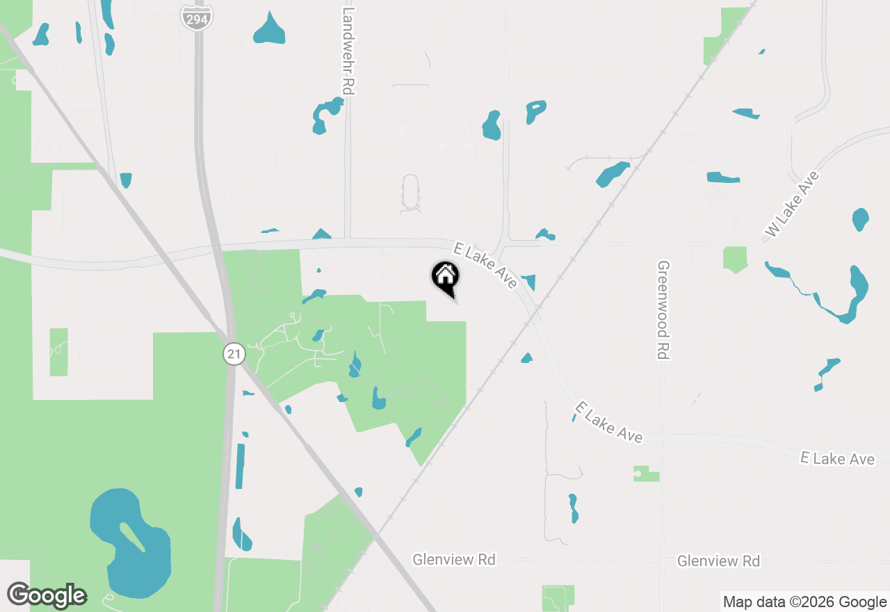 Map of 3862 Grace Lane, Glenview, IL 60025