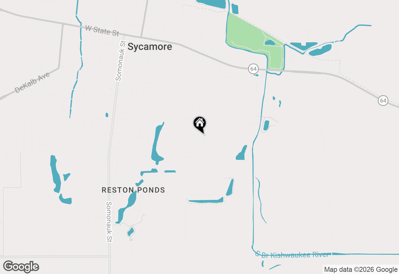Map of 605 Independence Avenue, Sycamore, IL 60178