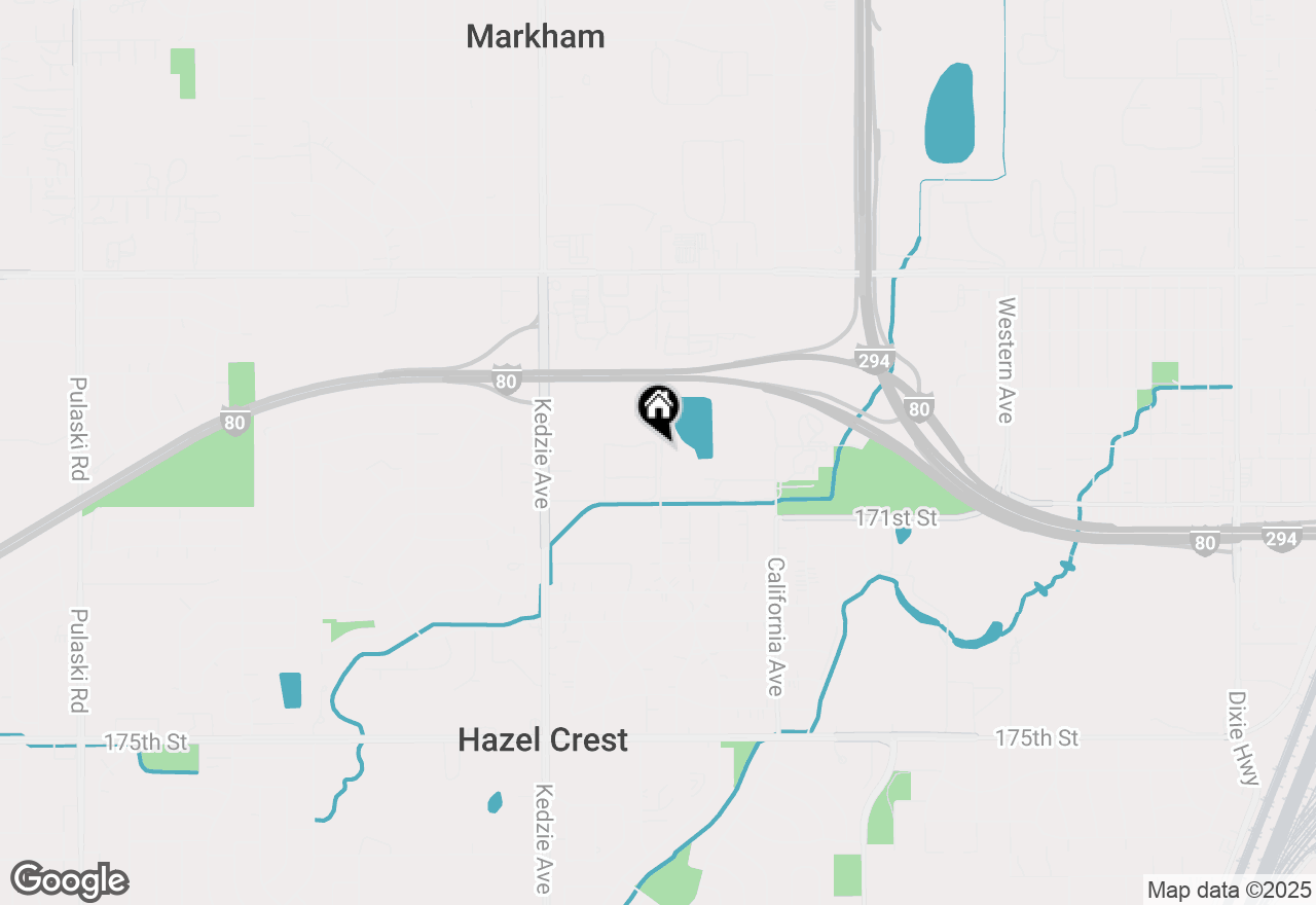 Map of 17002 Novak Drive #T108, Hazel Crest, IL 60429
