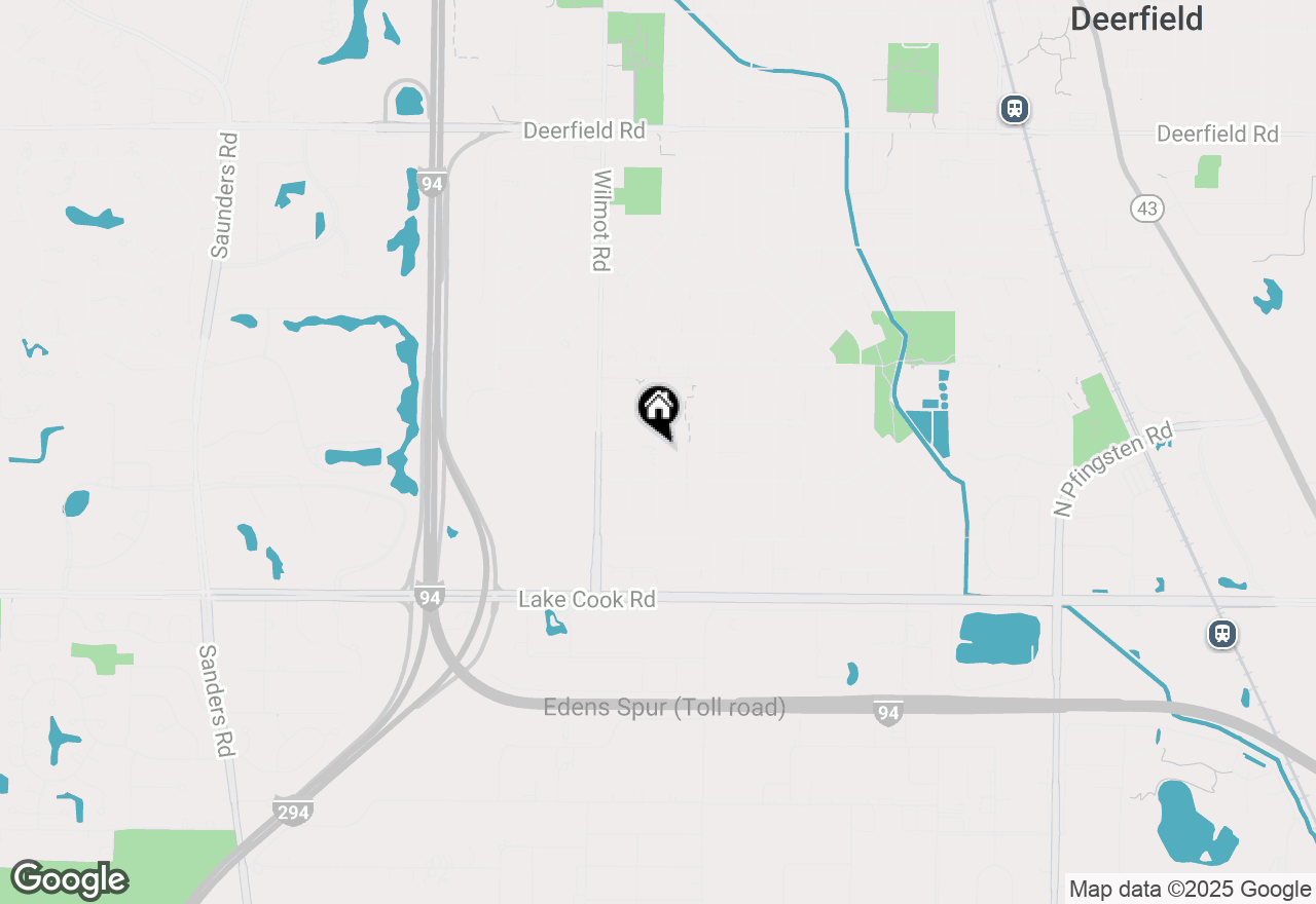 Map of 245 Kenmore Avenue, Deerfield, IL 60015